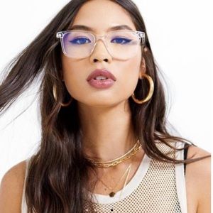Quay Blue Light Algorithm Clear Glasses